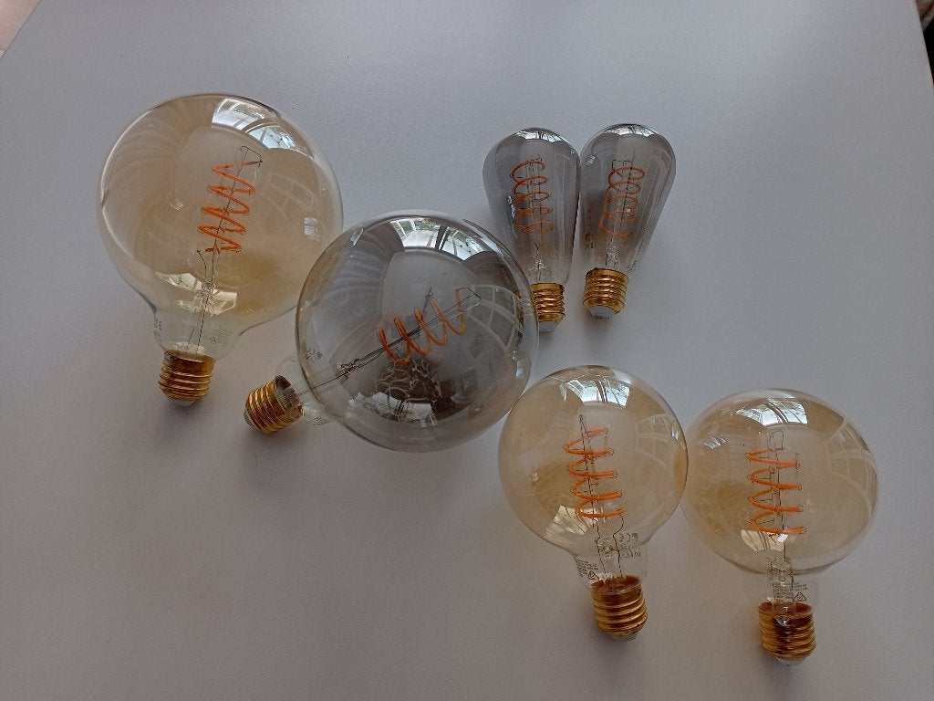 6 led spiraallampen, Ophalen, Gebruikt