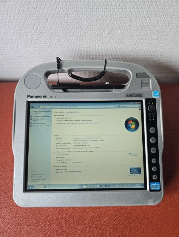 Tablette Panasonic CF-H2 I5 4GB Ram