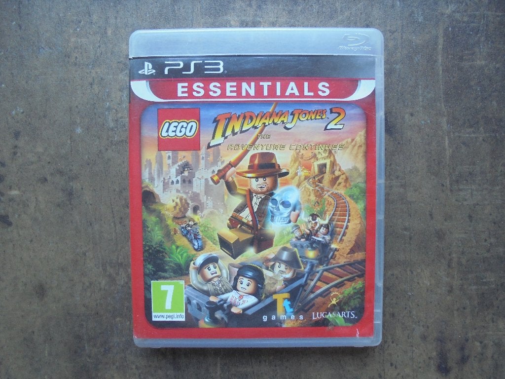 Lego Indiana Jones 2 voor PS3 (zie foto's), Avontuur en Actie, Gebruikt, 1 speler, Ophalen of Verzenden