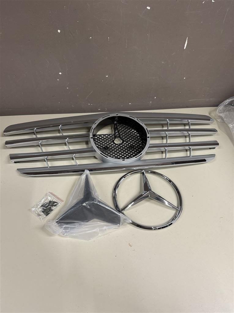 Mercedes grille - 2000 Facelift Mercedes E w210 s210 AMG Chr, Enlèvement ou Envoi, Neuf