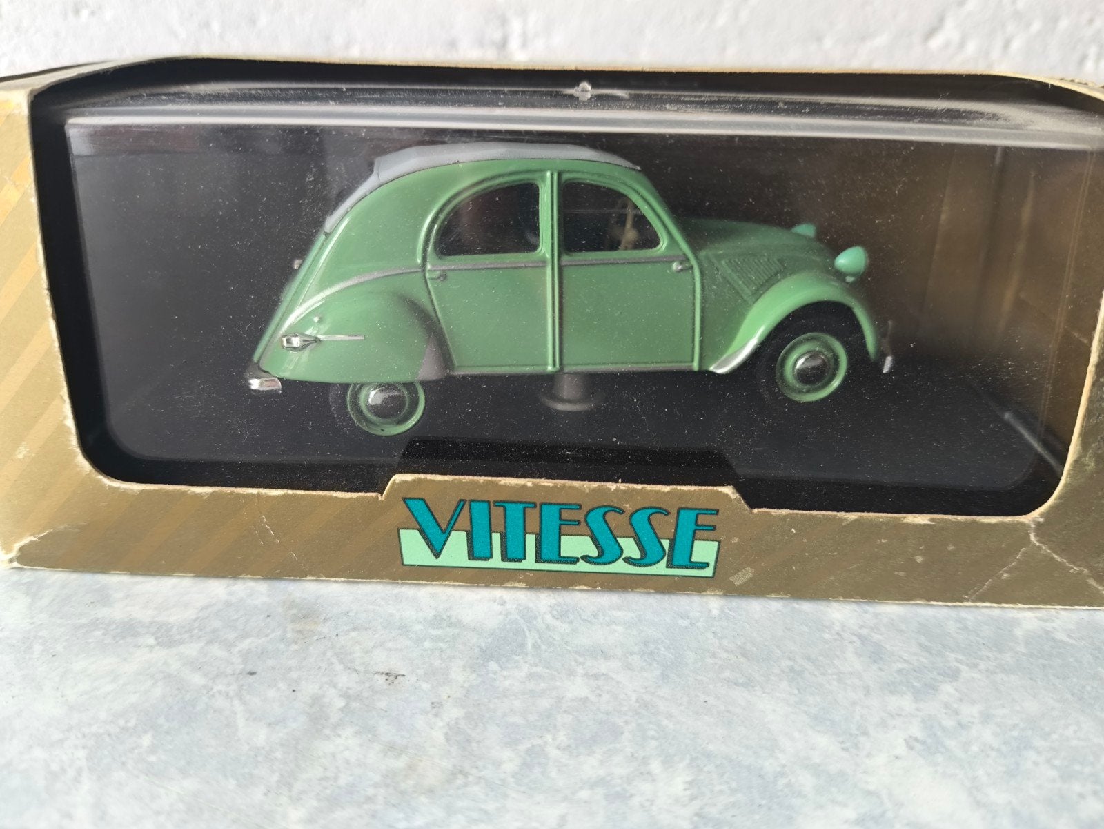 2CV belge Vitesse 1/42, Enlèvement ou Envoi, Comme neuf, Voiture, Autres marques