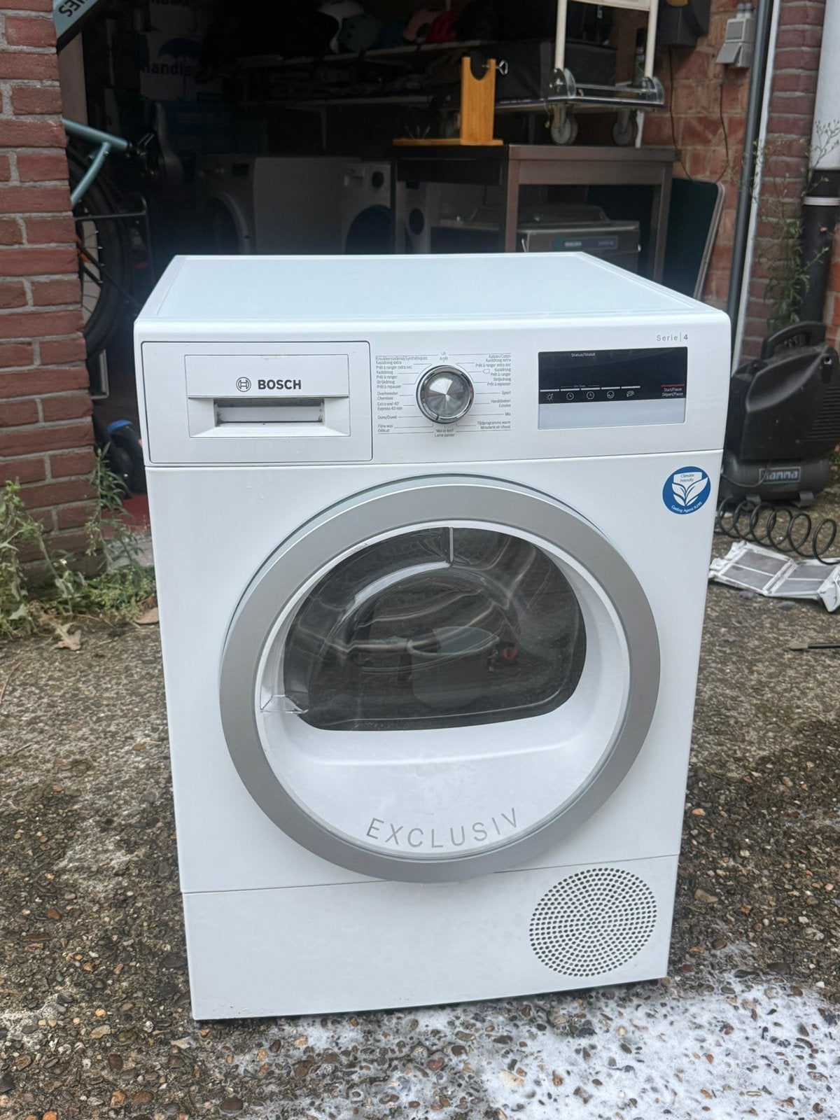 Bosch Serie 4 – WTR85V05FG/04, Ophalen, Zo goed als nieuw