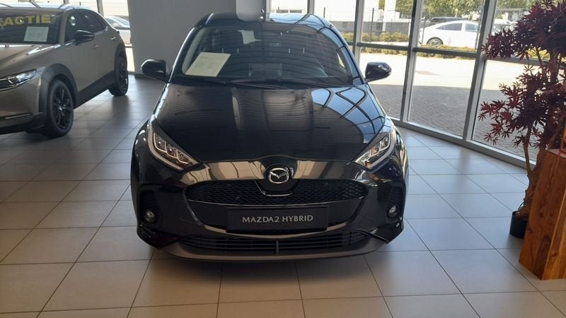 Mazda Mazda2 Hybrid, Auto's, Stof, Zwart, 116 pk, Zwart