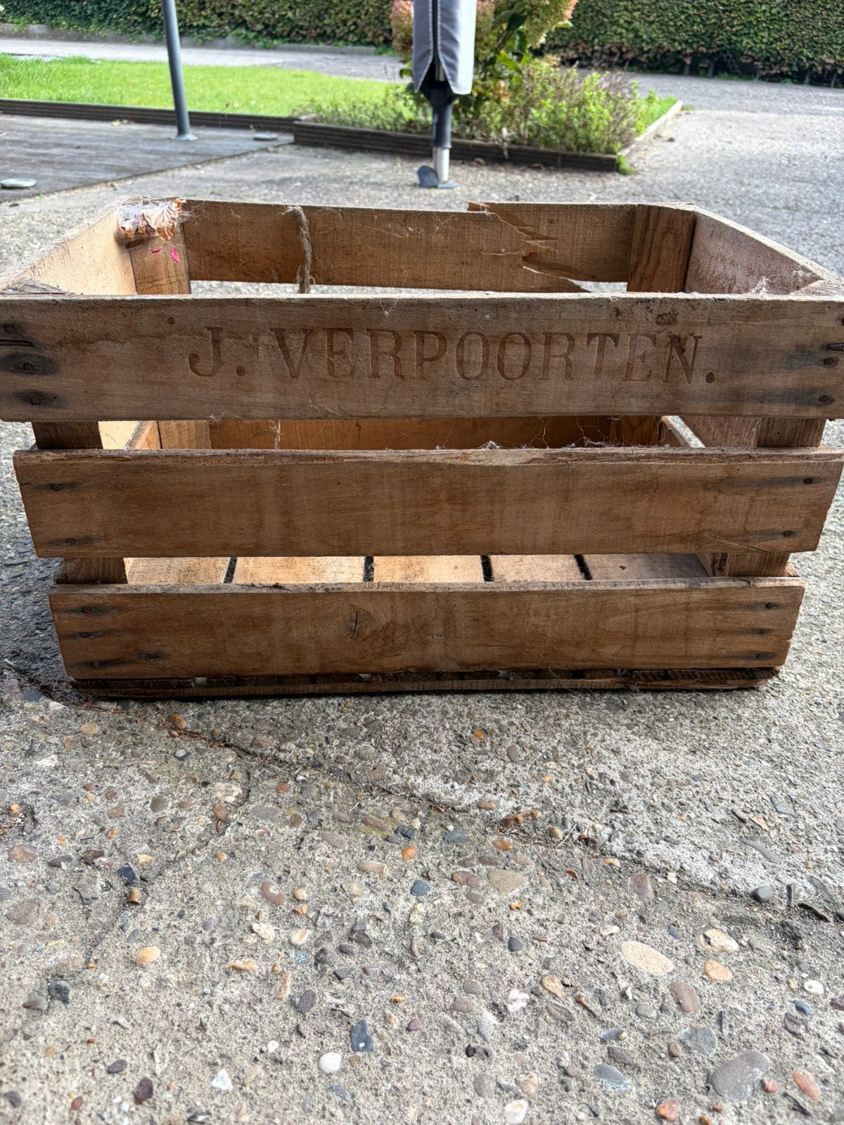 Houten kist, Tuin en Terras, Ophalen, Gebruikt