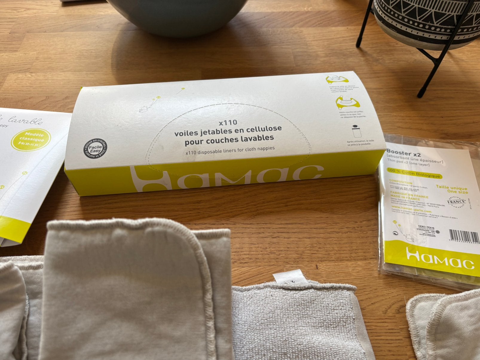 Lot langes lavables HAMAC M/L très bon état 1 enfant, Enlèvement ou Envoi, Utilisé