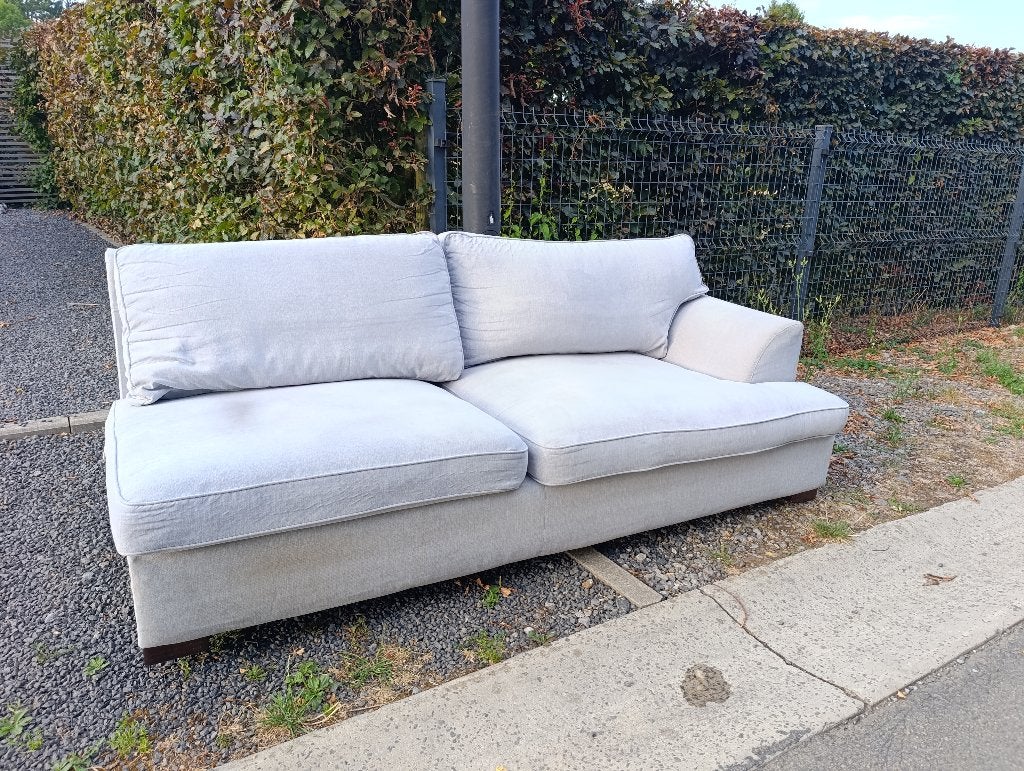 Divan en tissu, Huis en Inrichting, Zetels | Zetels, Ophalen, Gebruikt, 100 tot 125 cm, 150 tot 200 cm