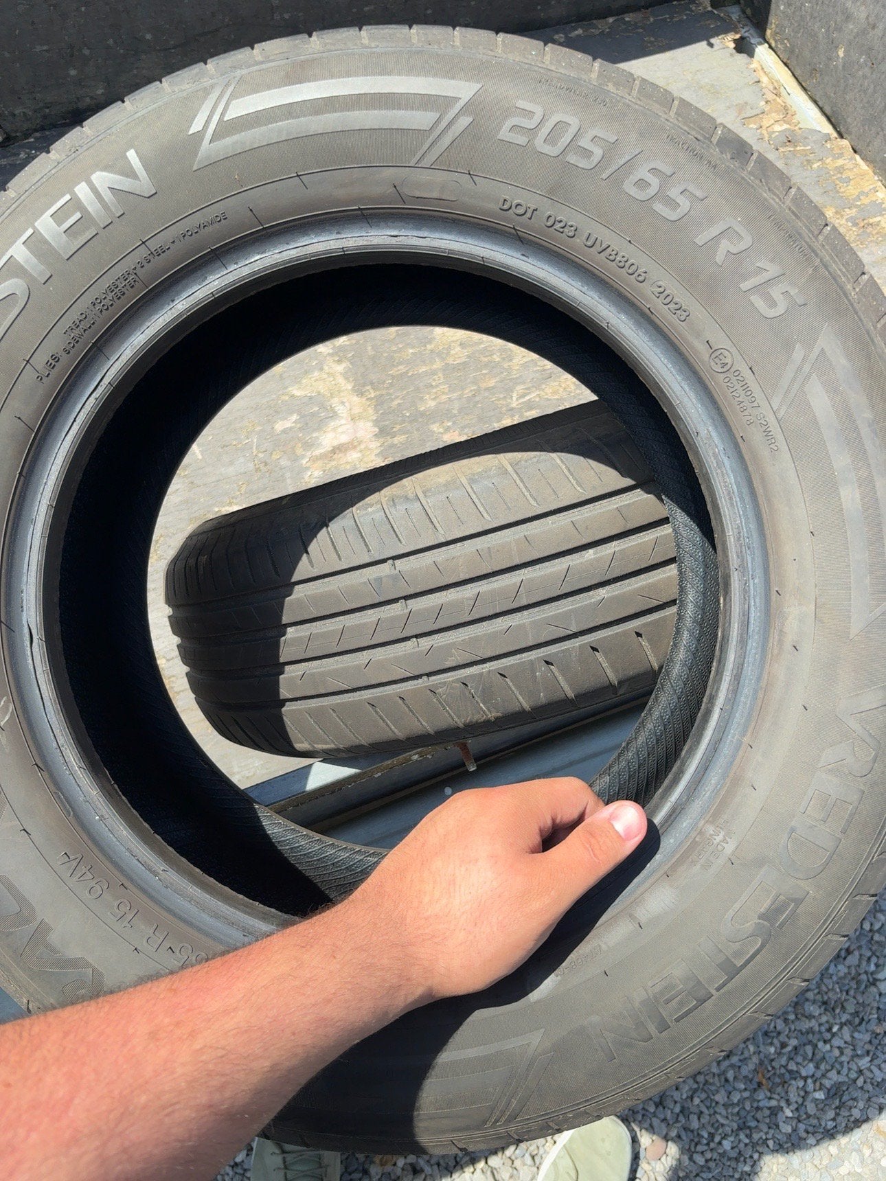4 Vredestein Ultrac zomerbanden 205/65 R15 94V, Ophalen, 15 inch, 205 mm, Band(en)