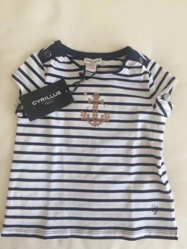 T-shirt fille, Cyrillus, 3 ans, Neuf!, Enlèvement ou Envoi, Neuf, Fille