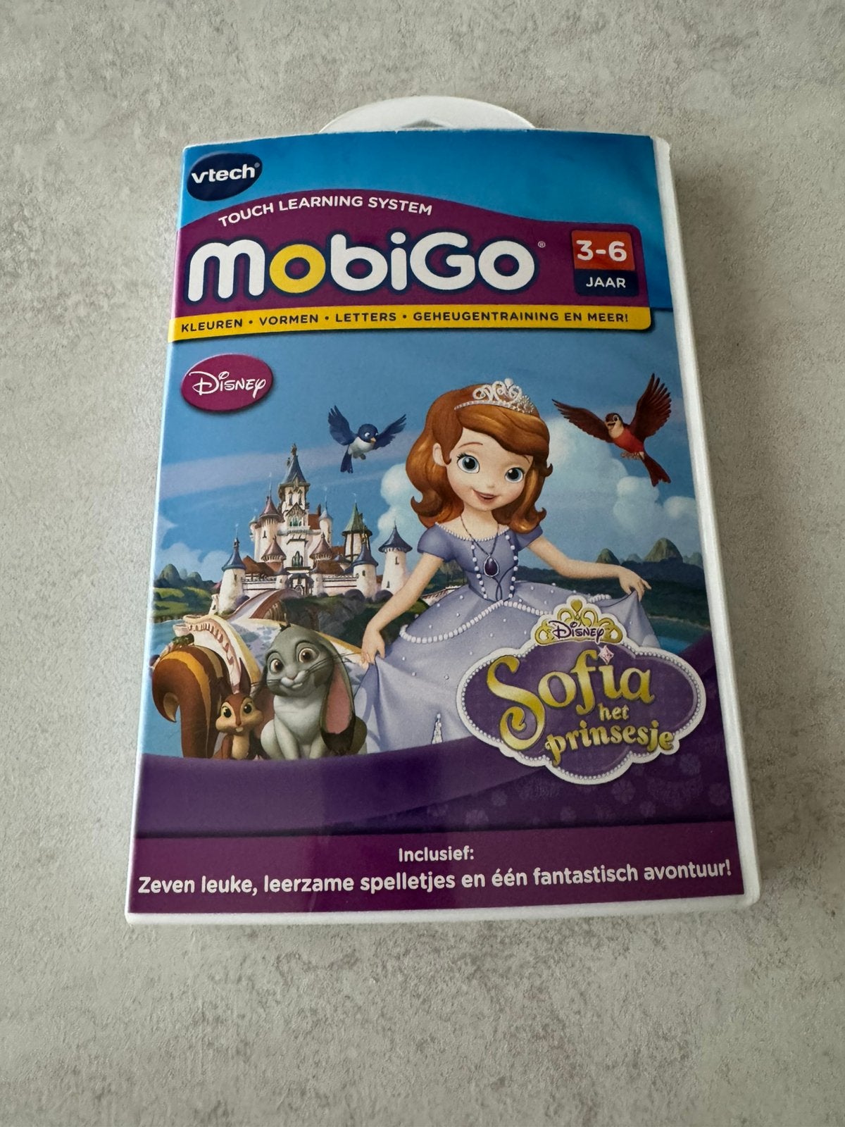 Mobigo vtech spelletje Sofia het prinsesje, Ophalen, Zo goed als nieuw, Animatie