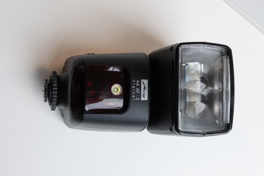 Metz Mecablitz 44 AF-2 digital flits - Sony, Externe flitser, Zo goed als nieuw, Sony, Metz