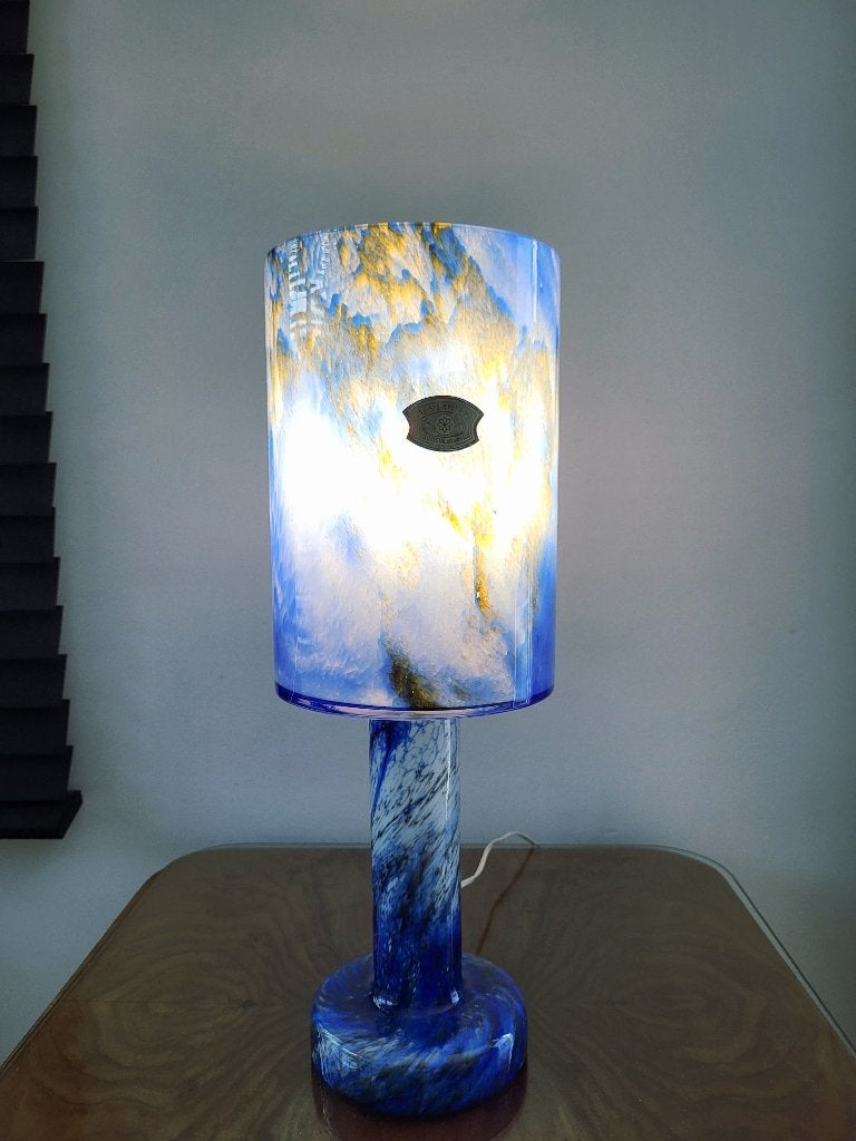 Lampe de table Val Saint Lambert — Série « Camée », Enlèvement