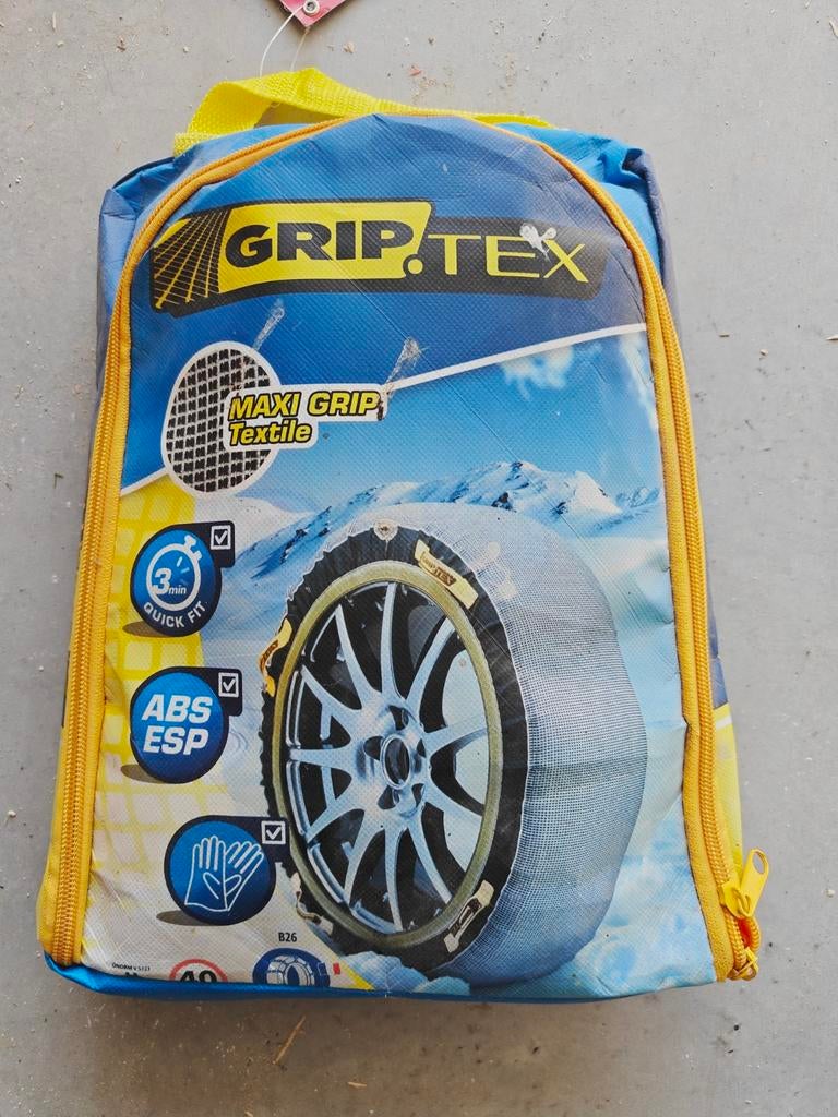 GripTEX GT6 Sneeuwsokken, Auto diversen, Sneeuwkettingen, Ophalen of Verzenden