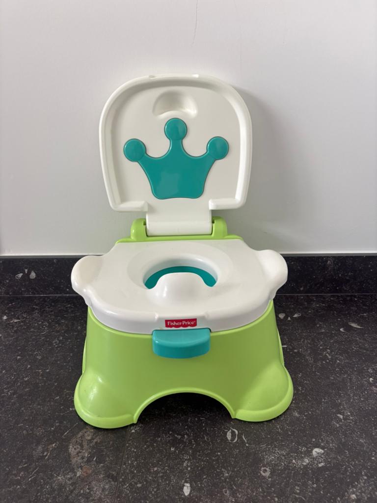 WC potje met muziek van Fisher Price, Kinderen en Baby's, Ophalen, Zo goed als nieuw, Met geluid