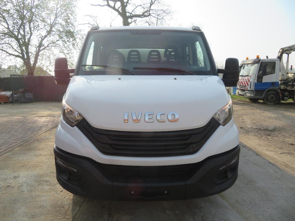 Iveco Daily 35C16 3.0 - Dubbel cabine - Kipper - 2022 - €6d, Autos, Camionnettes & Utilitaires, Achat, Iveco, Boîte manuelle, Noir