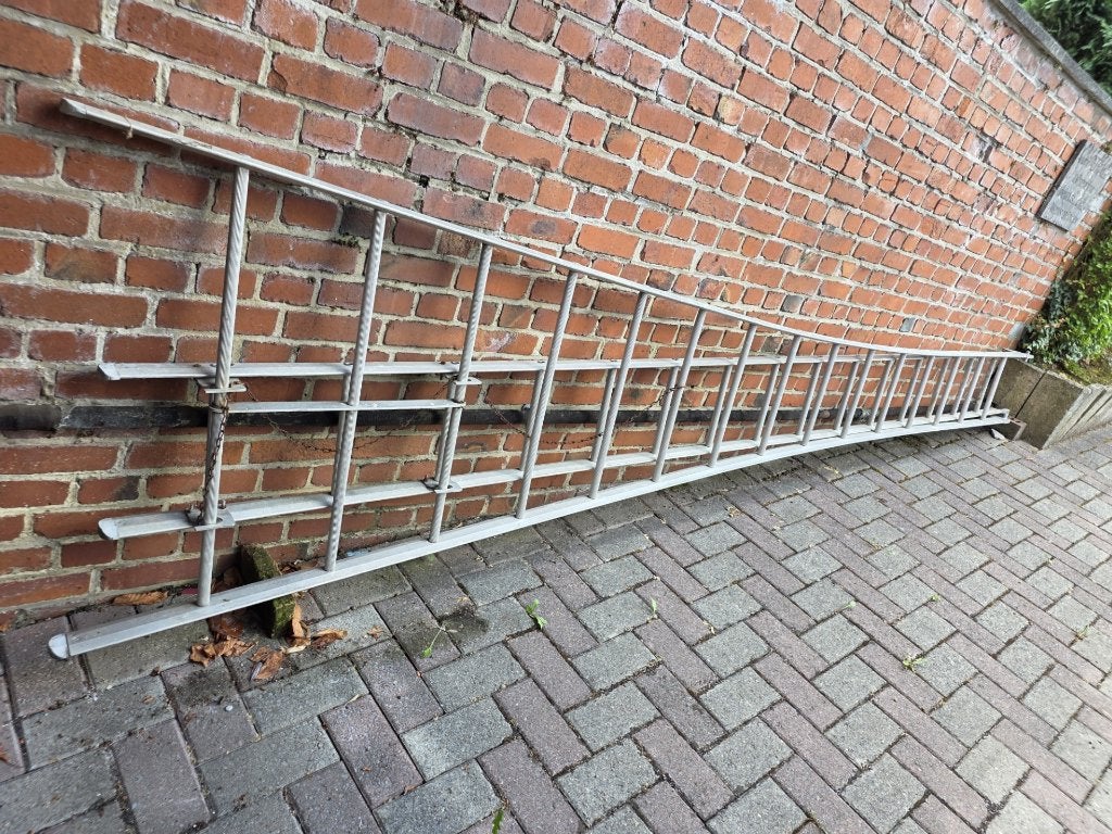 Double échelle, Bricolage & Construction, Échelles & Escaliers, Enlèvement, Utilisé, Échelle, 4 mètres ou plus