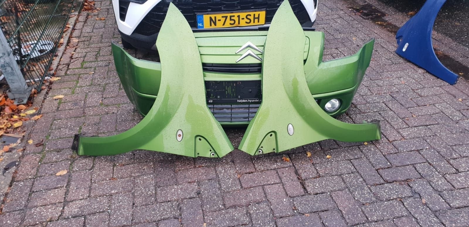 CITROËN C2 VOORSCHERMEN BJ 2007, Autos : Pièces & Accessoires, -, Garde-boue, Utilisé, -