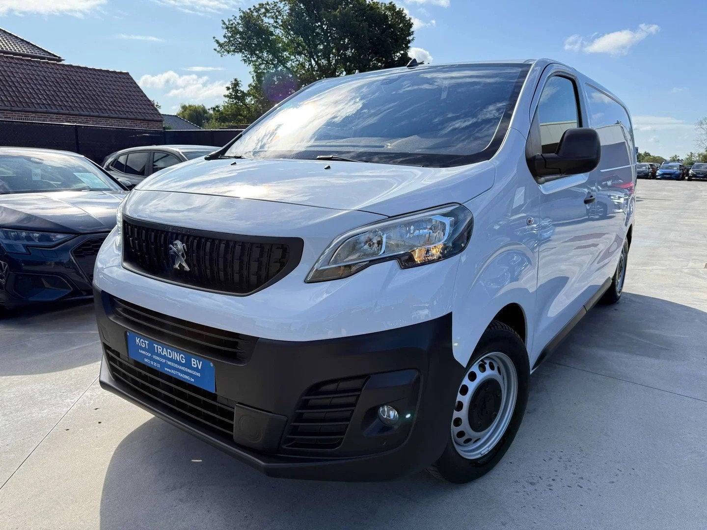 Peugeot Expert 2.0 BLUEHDI 3 ZIT AUTOMAAT NAVIGATIE CAMERA D, Automaat, Stof, Gebruikt, Wit