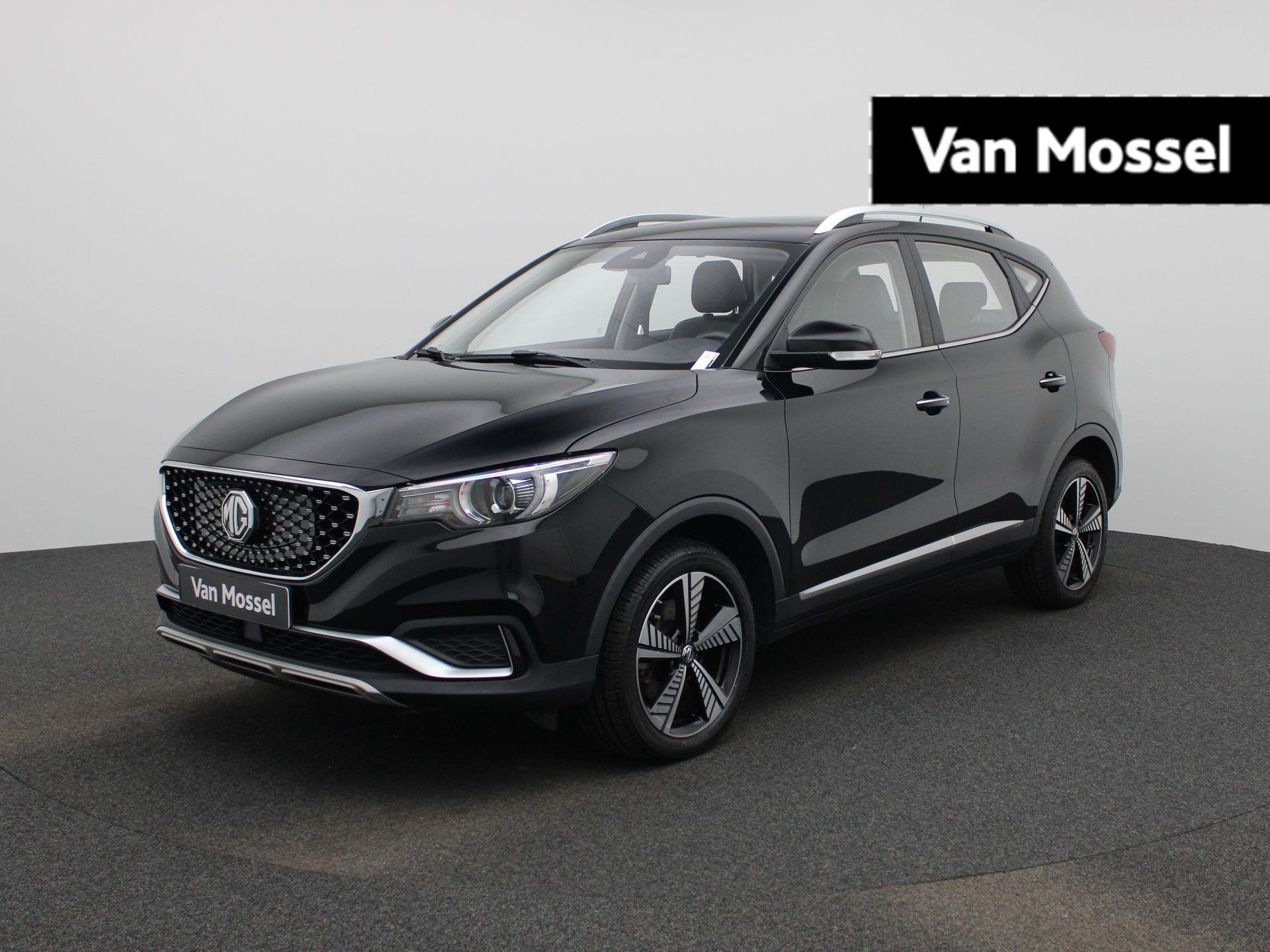 MG MG ZS EV EV Standard Range Luxury 45 kWh PANO | LEDER | N, Auto's, Stof, Euro 6, ZS, Zwart