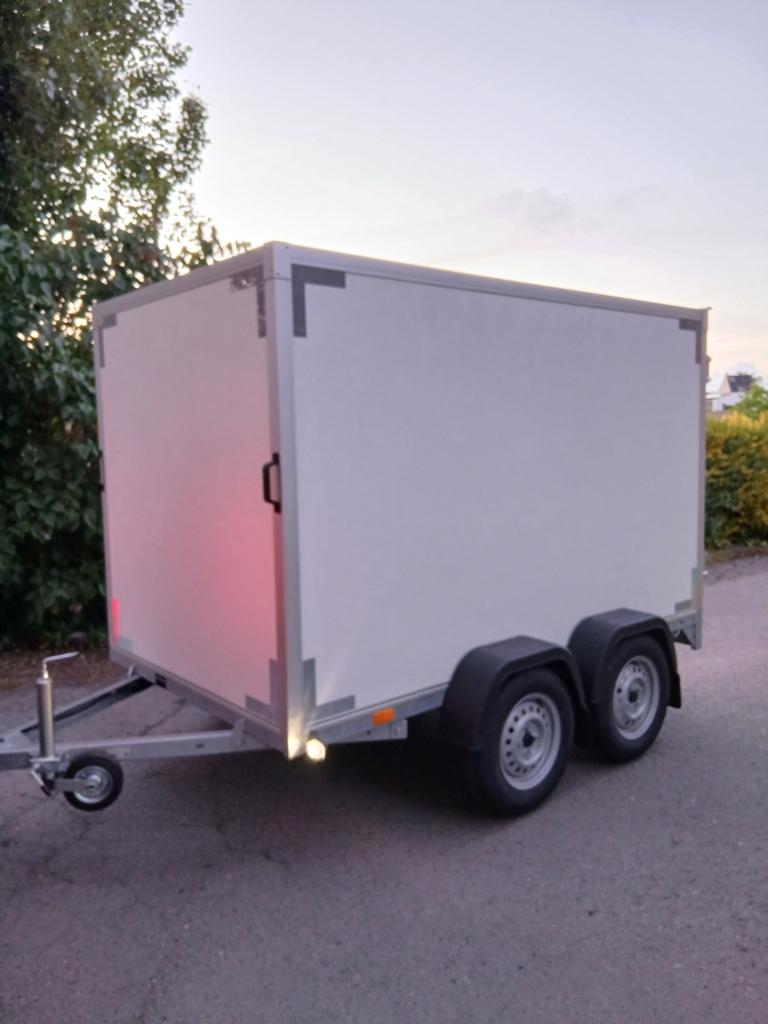 Aanhangwagen gesloten 750kg VDM +gratis optiepakket+garantie, Ophalen, Nieuw