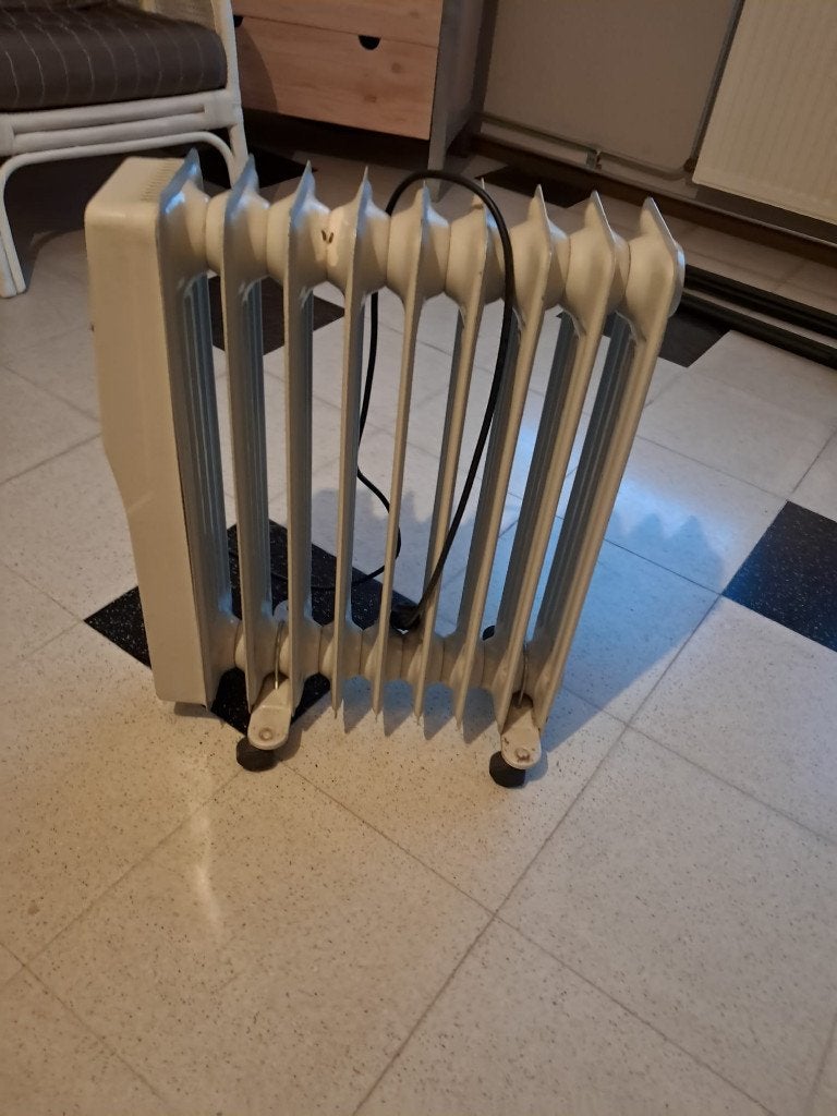 Radiateur à huile, Moins de 60 cm, Enlèvement, Utilisé, Autres types