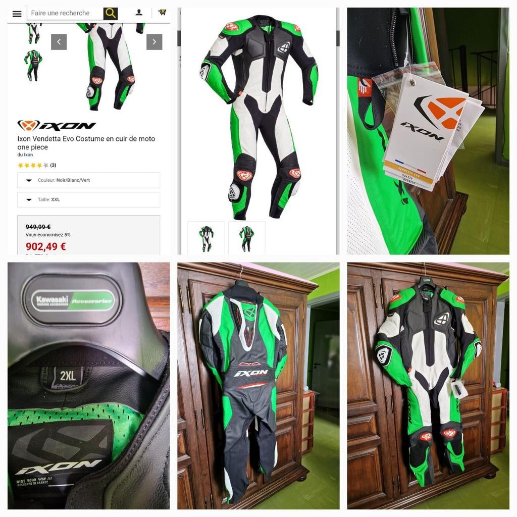 Motorpak uit 1 stuk, Motoren, Kleding | Motorkleding, Combipak, Ophalen of Verzenden