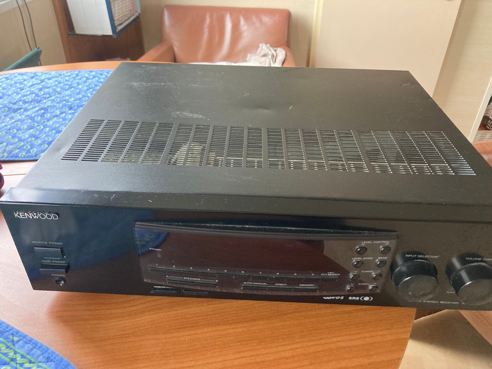Ampli kenwood, Audio, Tv en Foto, Versterkers en Ontvangers, Ophalen of Verzenden, Zo goed als nieuw