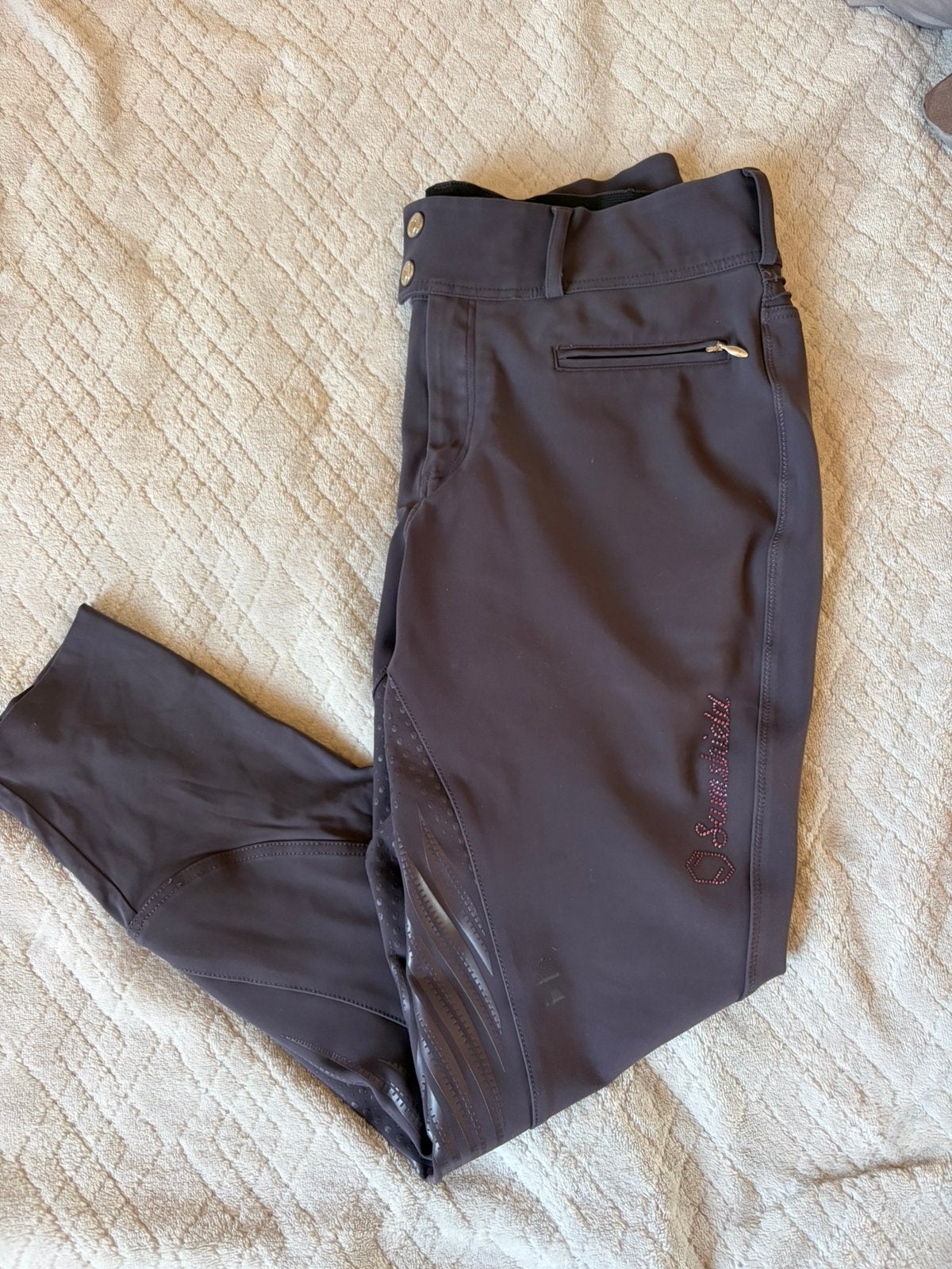 Samshield rijbroek, Dieren en Toebehoren, Paardrijkleding, Ophalen of Verzenden, Zo goed als nieuw, Samshield
