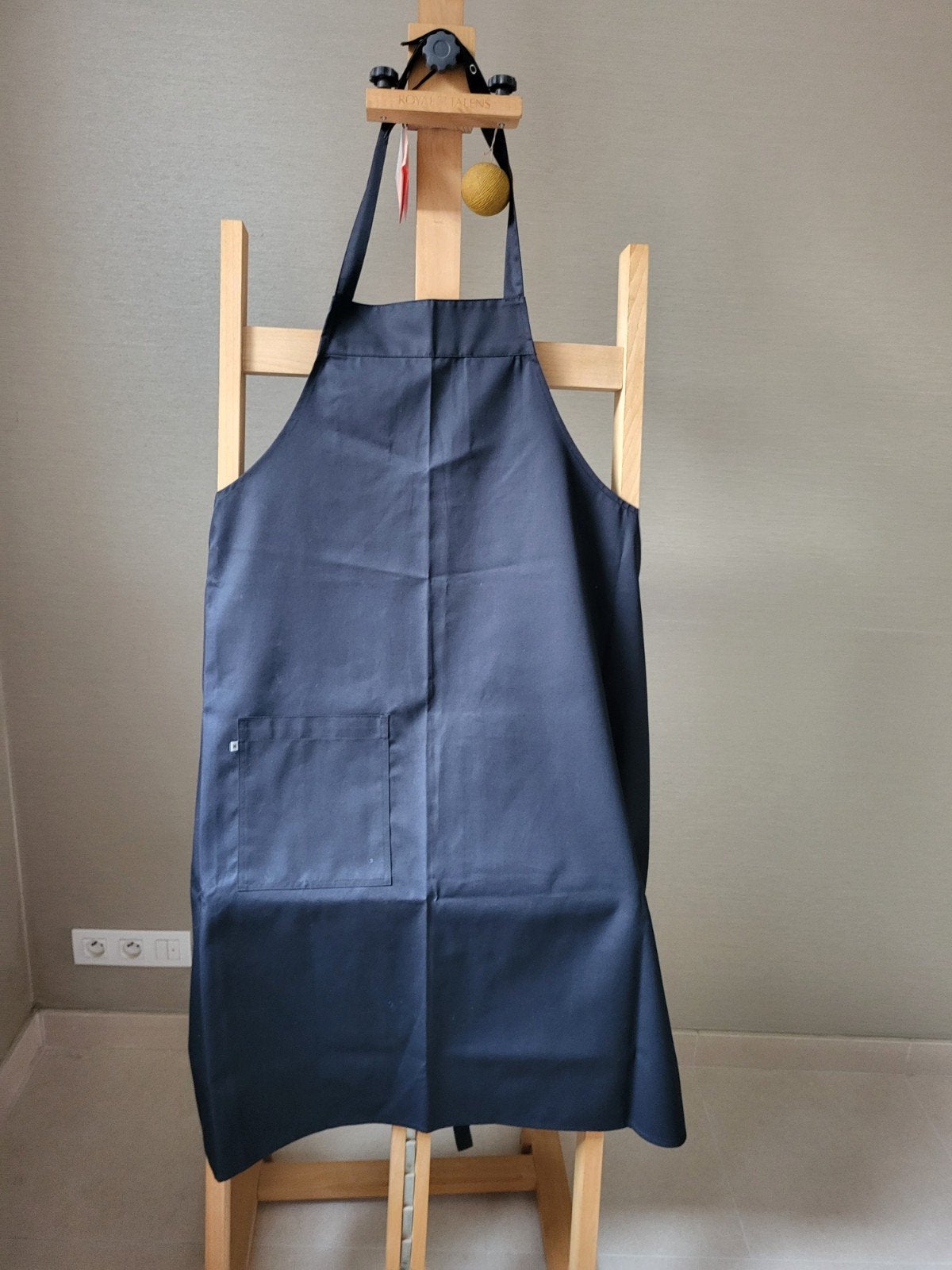 Tablier de chef Le Nouveau Chef - noir, Maison & Meubles, Enlèvement ou Envoi, Noir