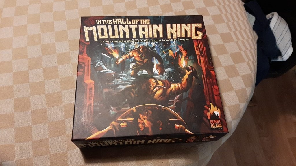 bordspel strategiespel In the Hall of the Mountain King, Een of twee spelers, Ophalen of Verzenden, Nieuw