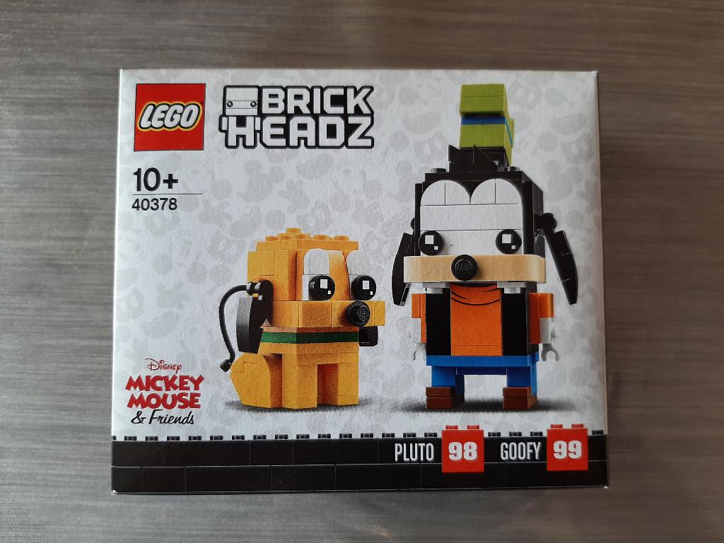 Lego Brickheadz 40378: Pluto en Goofy, BrickHeadz, Lego, Nieuw, Ophalen of Verzenden