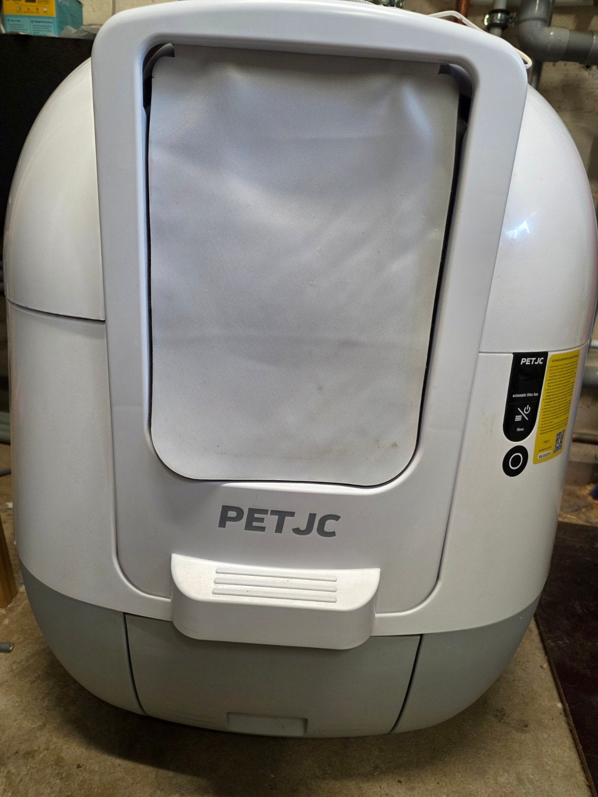 Automatische kattetoilet, Enlèvement
