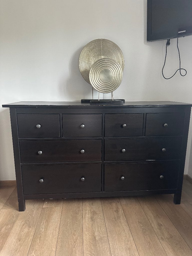 Zwarte commode kast, Ophalen, Zo goed als nieuw, Commode