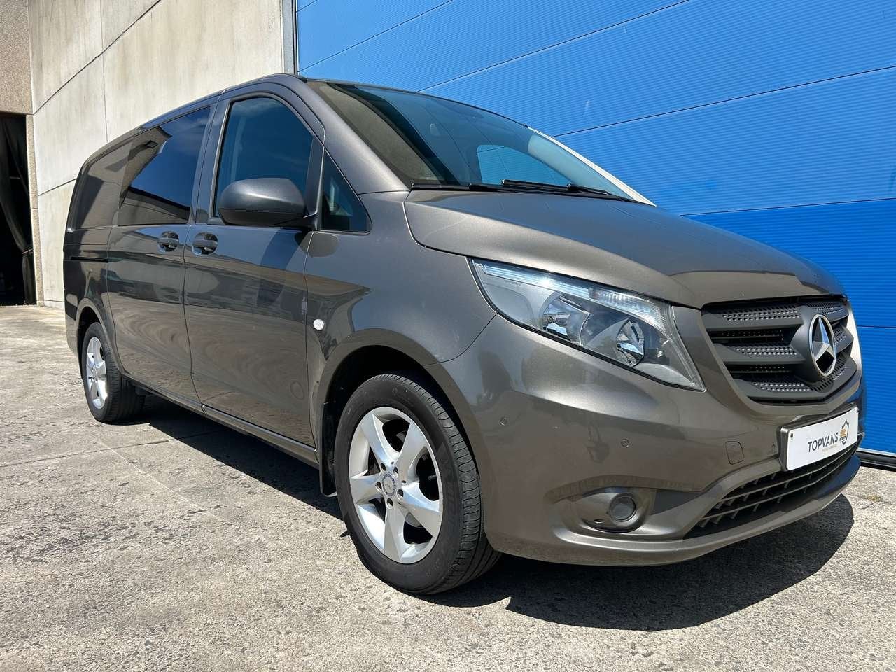 Mercedes-Benz Vito 116 CDI Dubbele cabine Lichte vracht (€1, Auto's, Bestelwagens en Lichte vracht, 0 kg, Euro 5, Zwart, Bedrijf