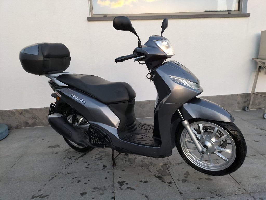 MOTORFIETS Peugeot Belville 125cc, Vélos & Vélomoteurs, Scooters | Peugeot, Autres modèles, 125 cm³, Comme neuf, Enlèvement