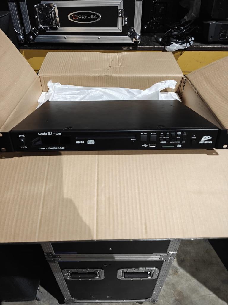 USB/radio/cd speler 19 inch - als nieuw - USB3.1-RDS, Enlèvement ou Envoi, Comme neuf, Autres marques, Avec radio