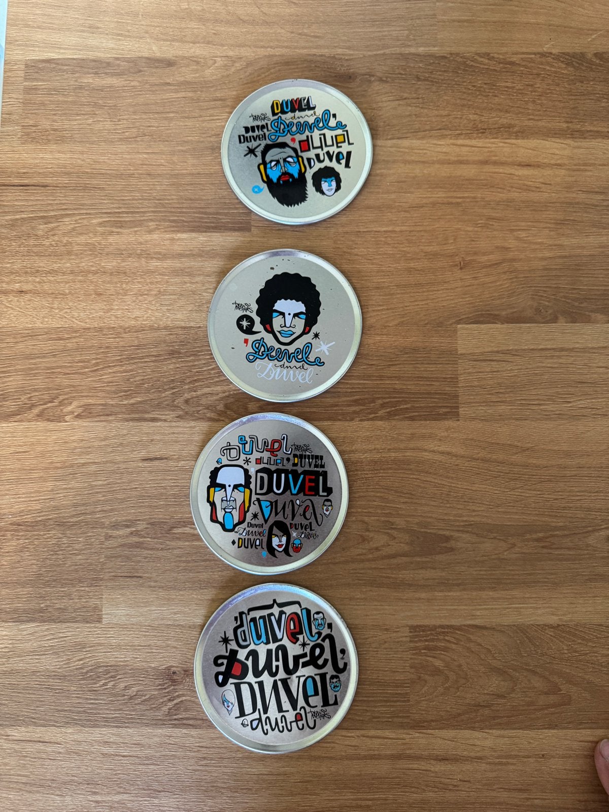 Sous-verres Duvel, Enlèvement, Comme neuf