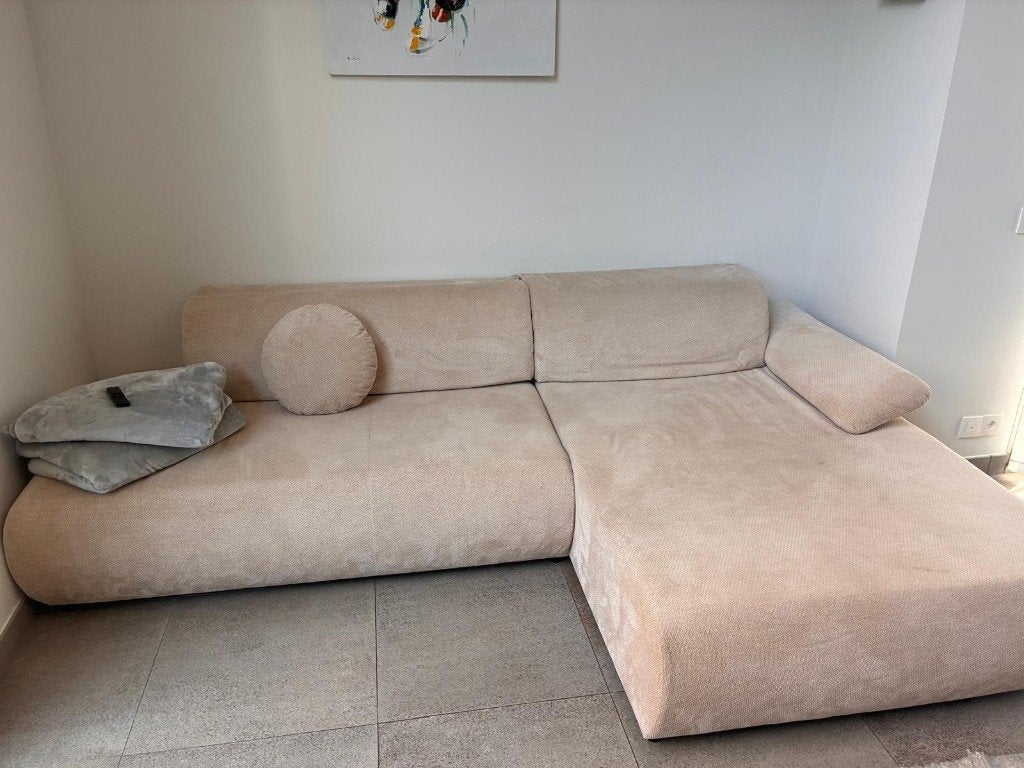 Sofa, Huis en Inrichting, Ophalen, Hoekbank, Driepersoons, Zo goed als nieuw