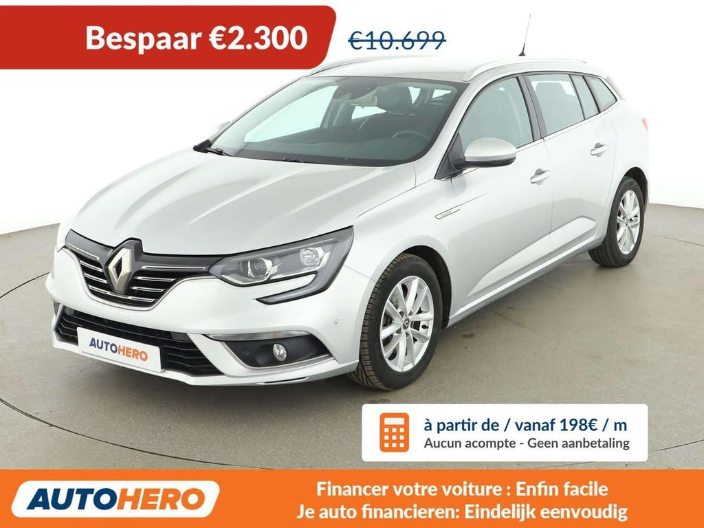 Renault Mégane 1.6 dCi Energy Intens (bj 2017), Auto's, Voorwielaandrijving, Stof, Gebruikt, Zwart