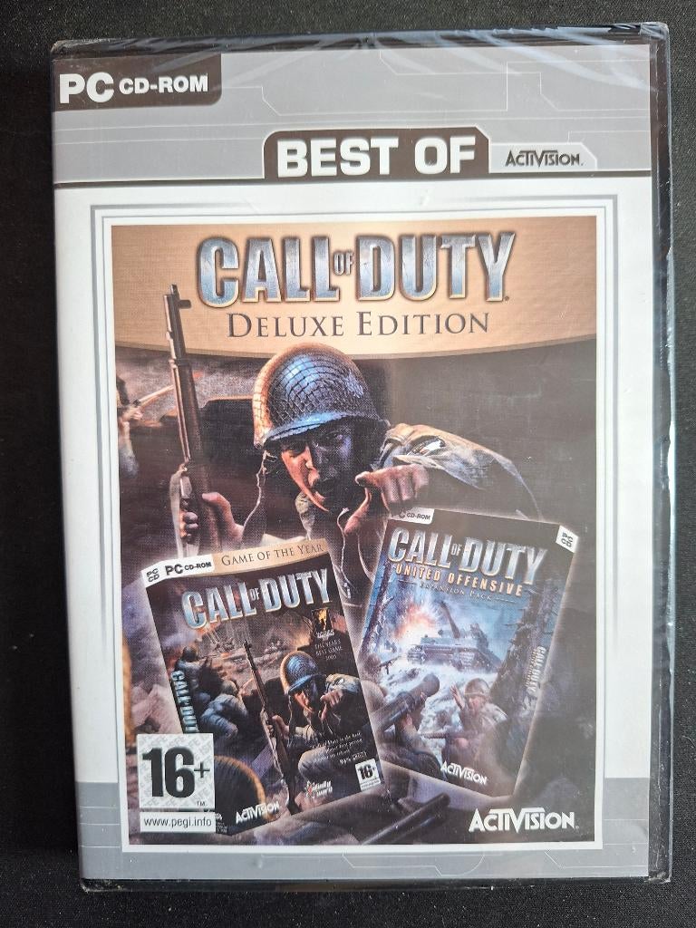 Call of Duty Deluxe Edition – Best of Activision (PC CD-ROM), Consoles de jeu & Jeux vidéo, Jeux | PC, 1 joueur, Envoi, Neuf, Shooter