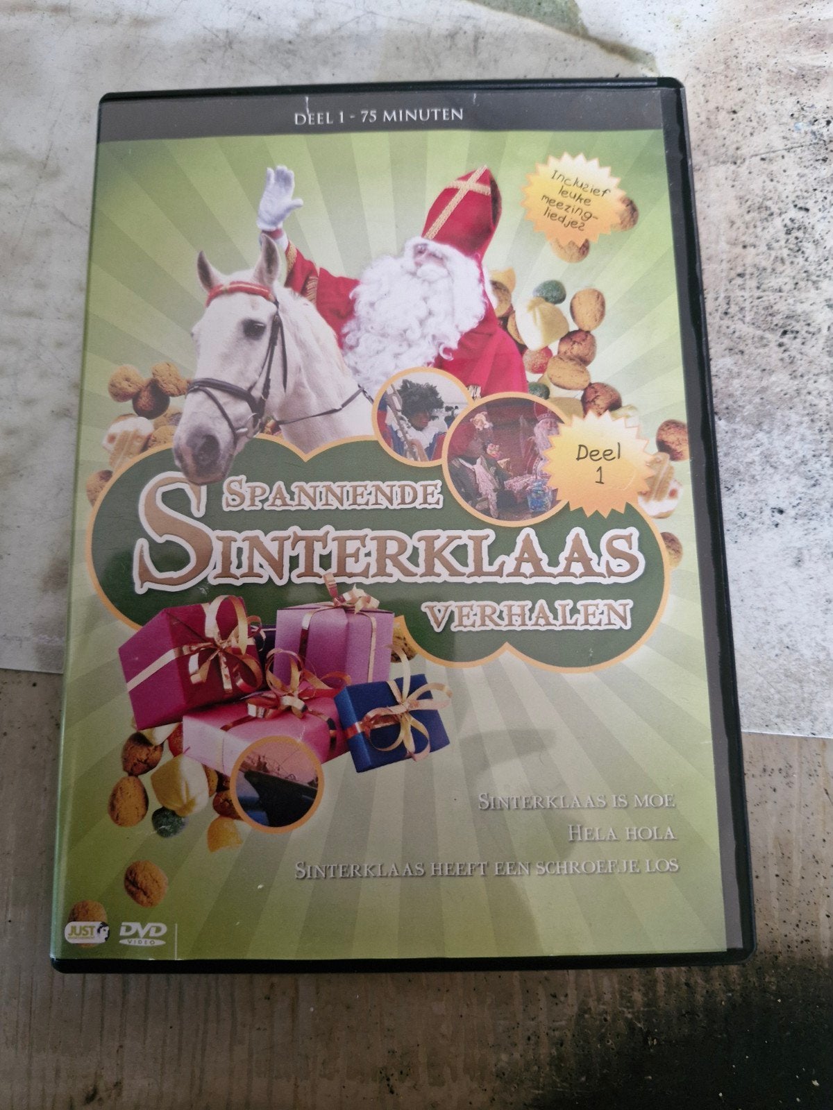 dvd spannende sinterklaas verhalen deel 1 nl, CD & DVD, Enlèvement ou Envoi, Comme neuf, Néerlandais