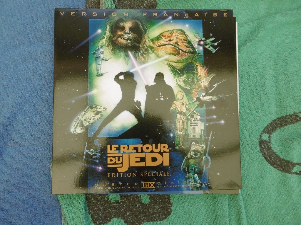 2/  Star Wars  Laserdisc, Enlèvement, Utilisé