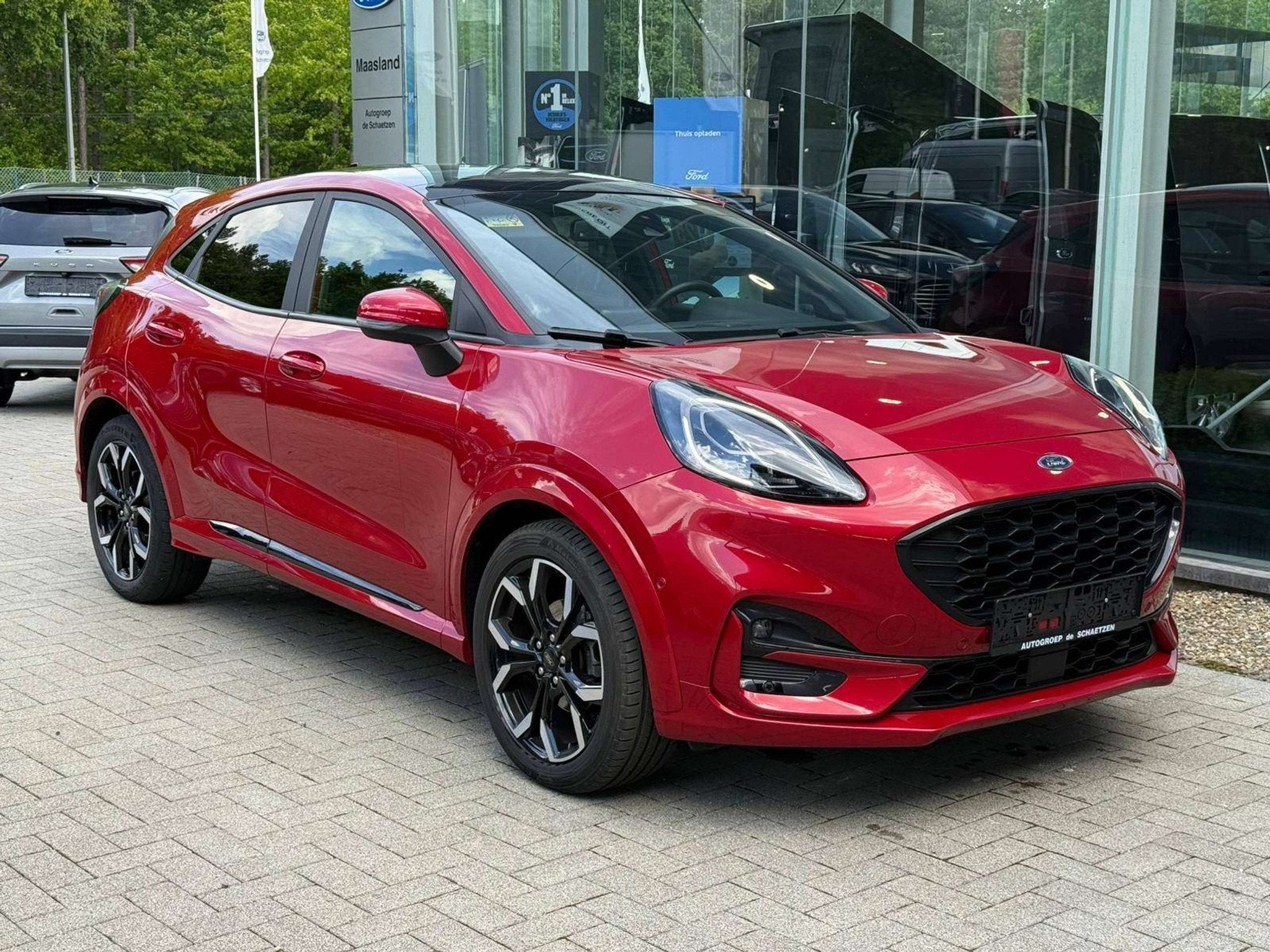Ford Puma St-Line X - Pano - B&O - TREKHAAK - 155pk Automaat, Autos : Divers, Rouge, Automatique, Ford, 999 cm³