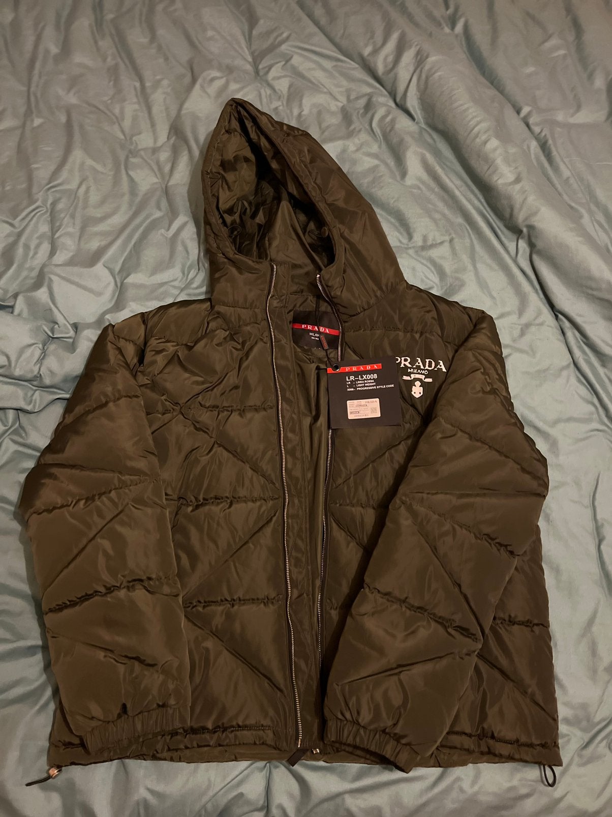 Originele Prada Milano Jas, Kleding | Heren, Jassen | Winter, Verzenden, Zo goed als nieuw