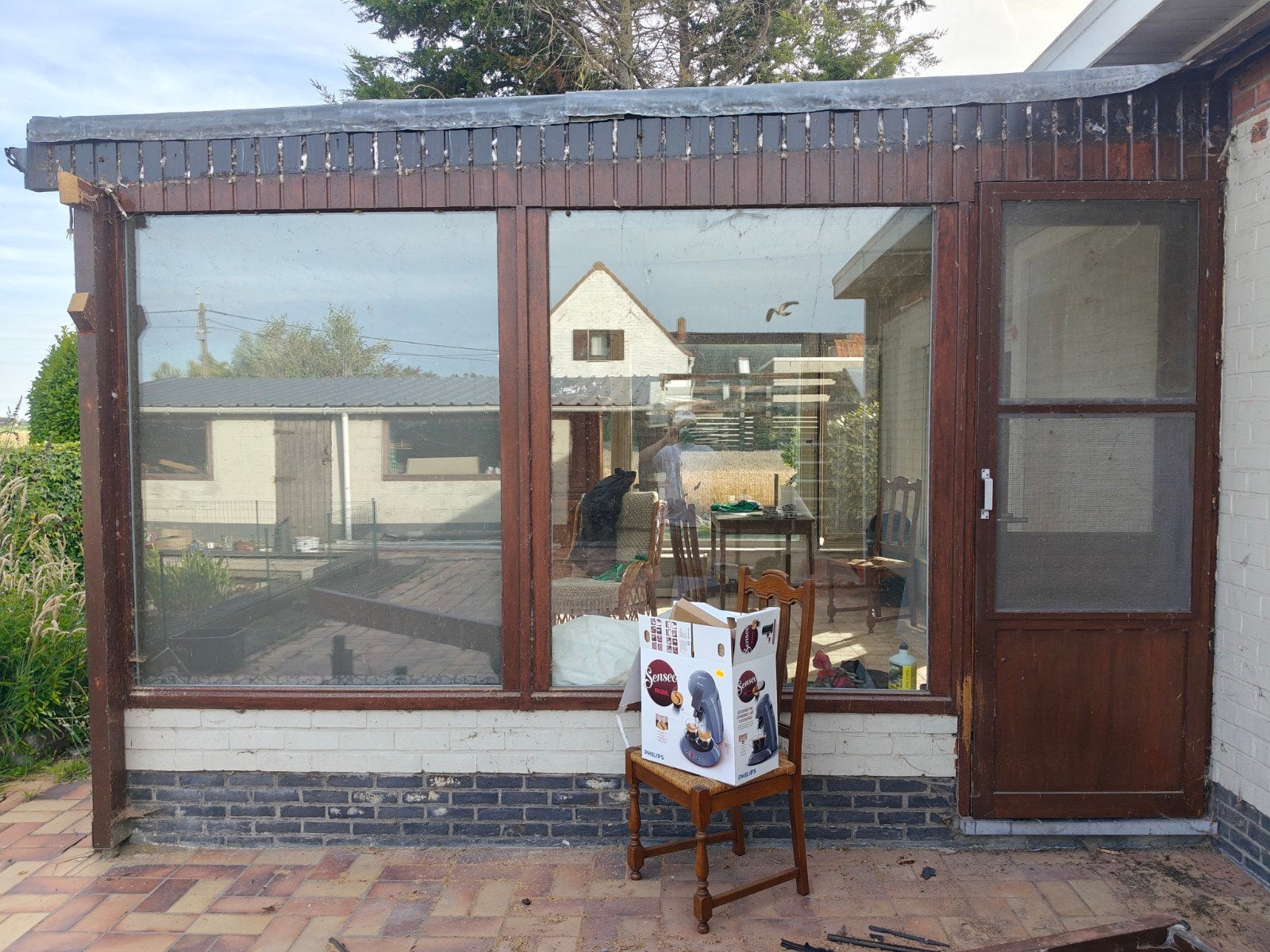 Zelf uit te breken veranda ramen en deur, Ophalen, Veranda