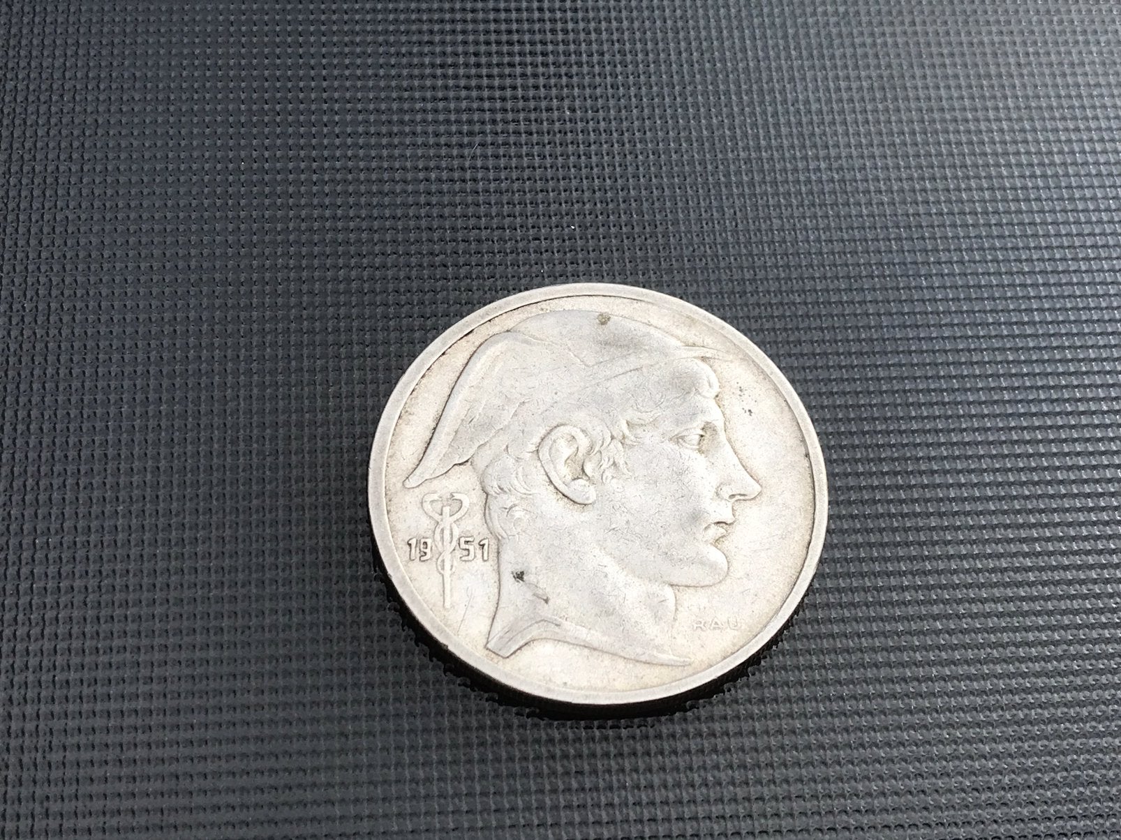 Pièce de monnaie belge en argent 50 F de 1951, Postzegels en Munten, Munten | België, Ophalen of Verzenden, Zilver, Zilver