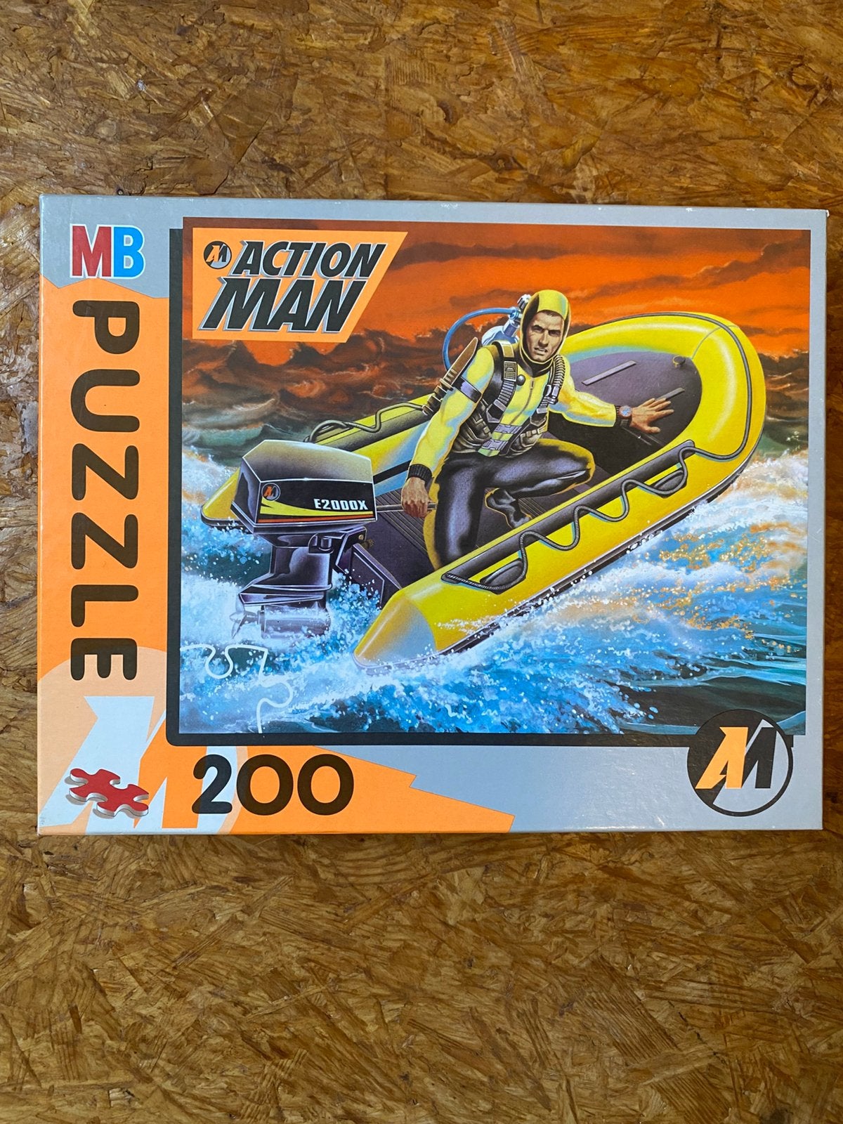 Action Man puzzel – 200 stukjes, Ophalen of Verzenden, Meer dan 50 stukjes, Zo goed als nieuw, 6 jaar of ouder