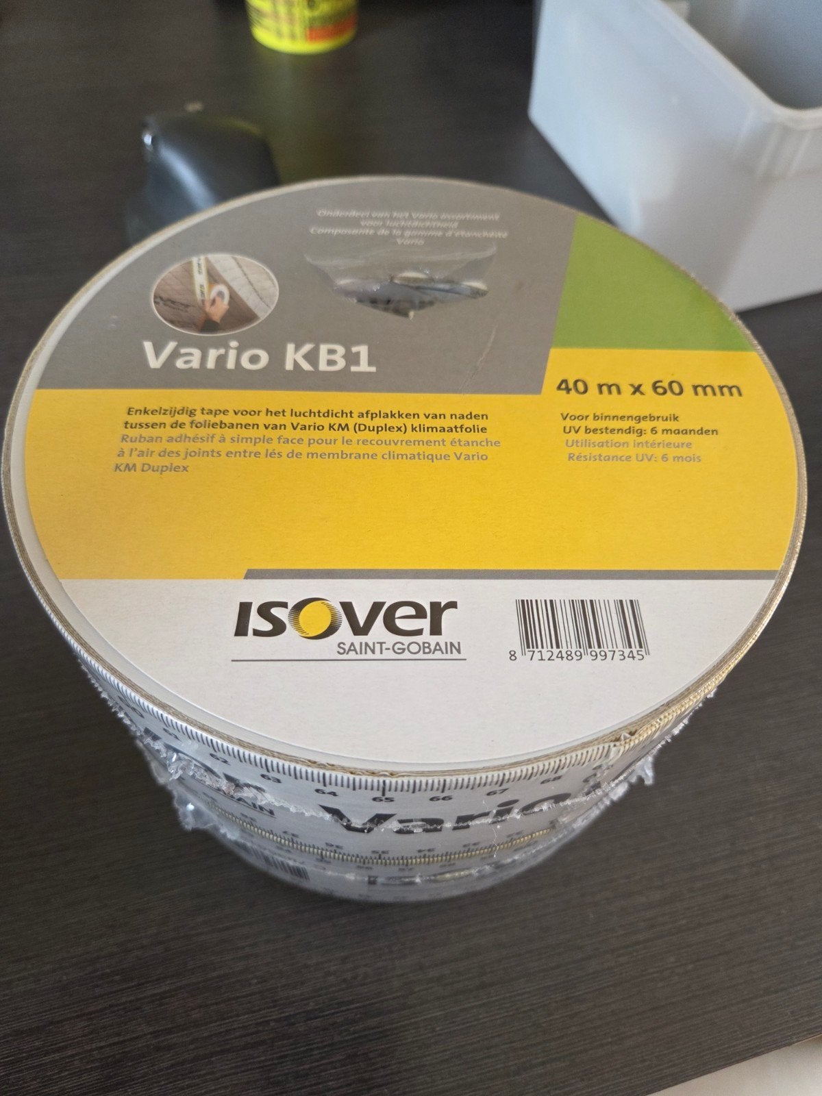 2 stuks kb1 vario tape isover, Enlèvement ou Envoi