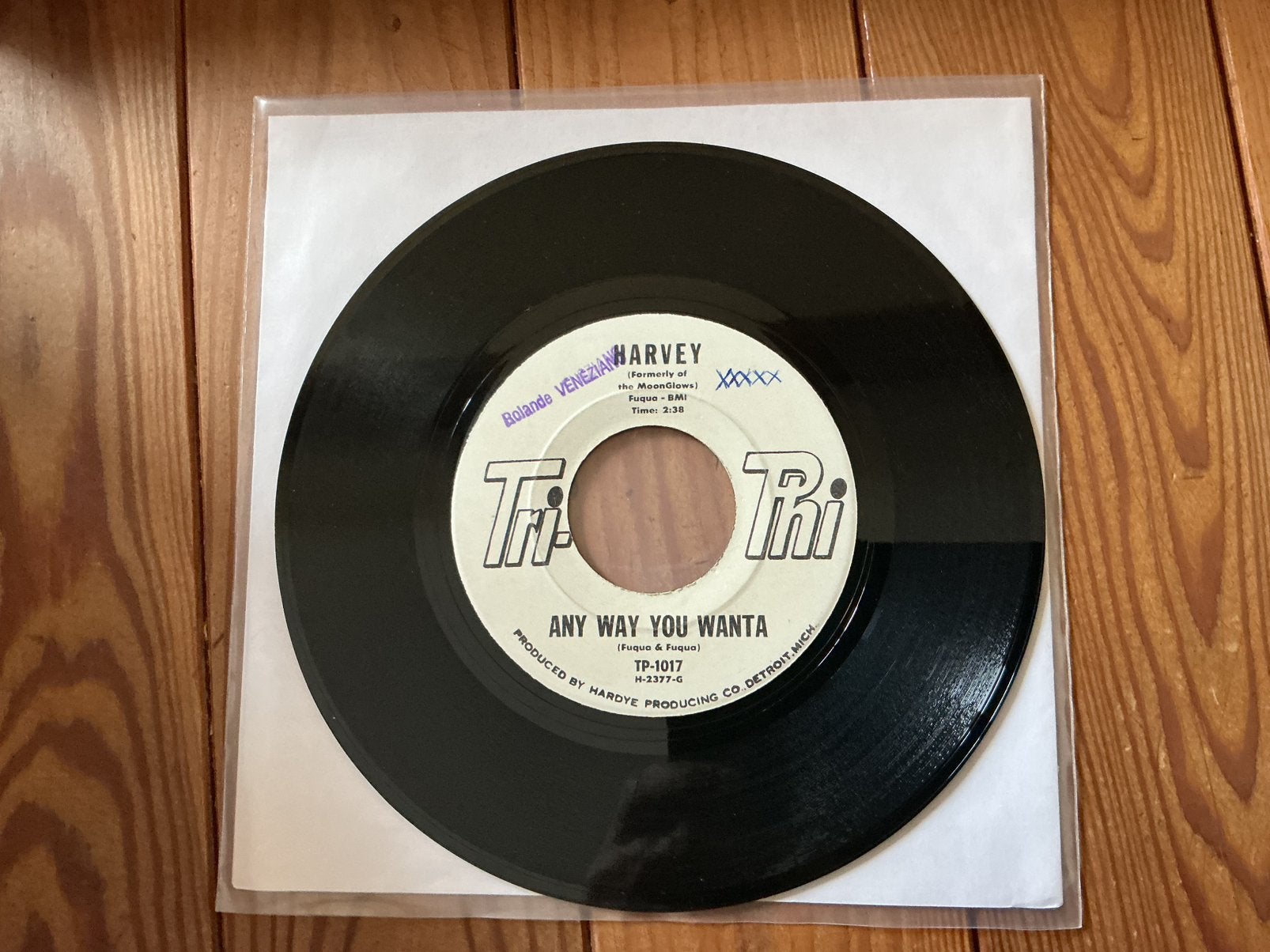 7” Harvey - any way you wanta, Ophalen of Verzenden