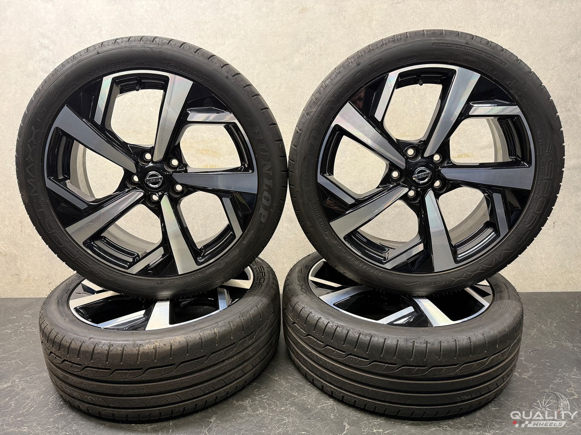 19” Nissan Juke F16, Qashqai J11, Kadjar Velgen + Banden 225, Autos : Pièces & Accessoires, Pneus & Jantes, Pneus et Jantes, Véhicule de tourisme