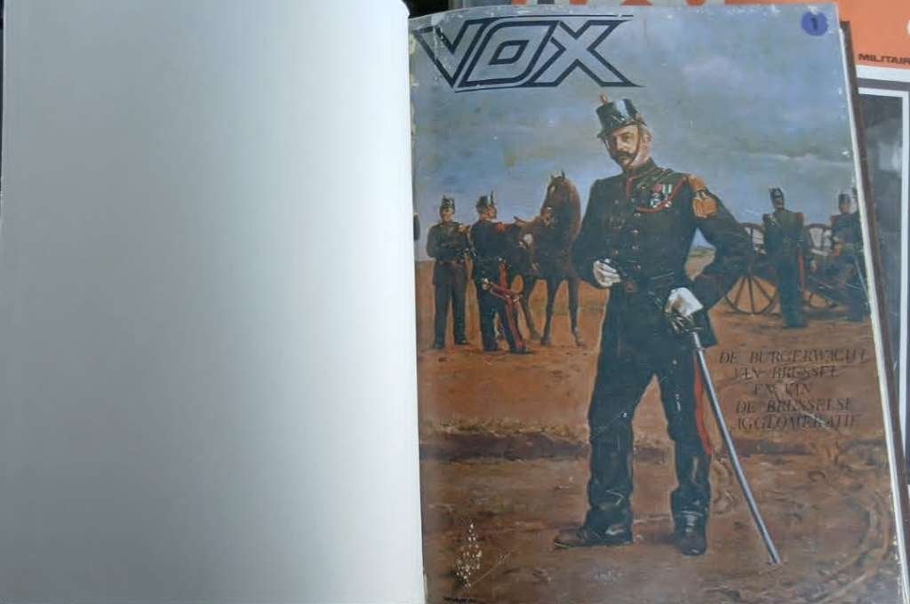 VOX - tijdschrift Belgisch leger 1974 tot 2000 ingebonden, Ophalen